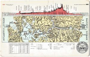 Mapa del Canal de Panamá de 1944. Mapa del Canal de Panamá de 1944.