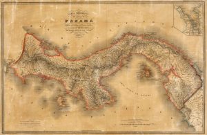 Mapa del Estado de Panamá (1865)
