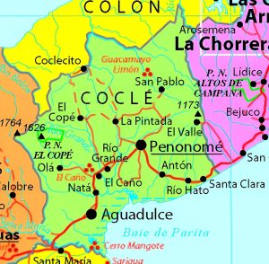 Principales ciudades de la provincia de Coclé. Principales ciudades de la provincia de Coclé.