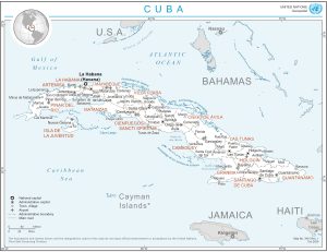 ¿Cuáles son las principales ciudades de Cuba?