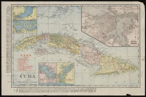 Mapa de Cuba de 1904