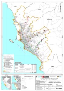 Mapa del patrimonio cultural prehispánico de Lima. Mapa del patrimonio cultural prehispánico de Lima.