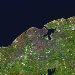 Imagen satelital de La Habana