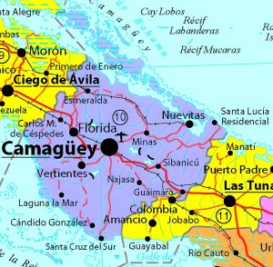 Principales ciudades de la provincia de Camagüey.