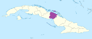Mapa de ubicación de la provincia de Ciego de Ávila en Cuba. Mapa de ubicación de la provincia de Ciego de Ávila en Cuba.