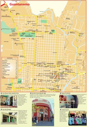 Plano de la ciudad de Guantánamo
