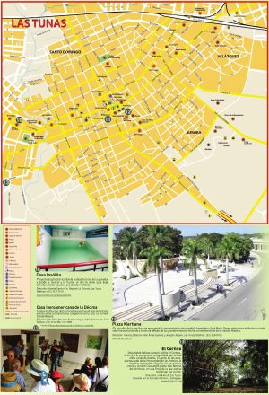 Plano de la ciudad de Las Tunas