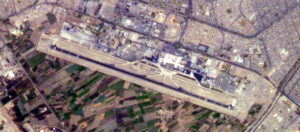 Imagen satelital del Aeropuerto Internacional Jorge Chávez
