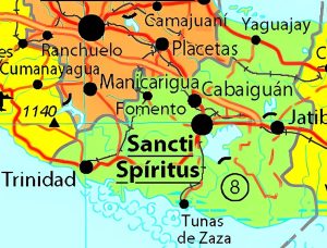 Principales ciudades de la provincia de Sancti Spíritus.