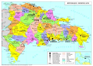 Mapa de la República Dominicana