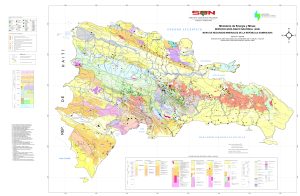 Mapa de recursos minerales de la República Dominicana. Mapa de recursos minerales de la República Dominicana.