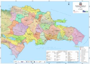 División político-administrativa de la República Dominicana.