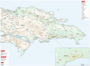 Mapa topográfico de la República Dominicana. Mapa topográfico de la República Dominicana.