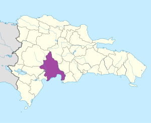 Mapa de ubicación de la provincia de Azua en República Dominicana. Mapa de ubicación de la provincia de Azua en República Dominicana.