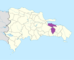Mapa de ubicación de la provincia de Hato Mayor en República Dominicana. Mapa de ubicación de la provincia de Hato Mayor en República Dominicana.