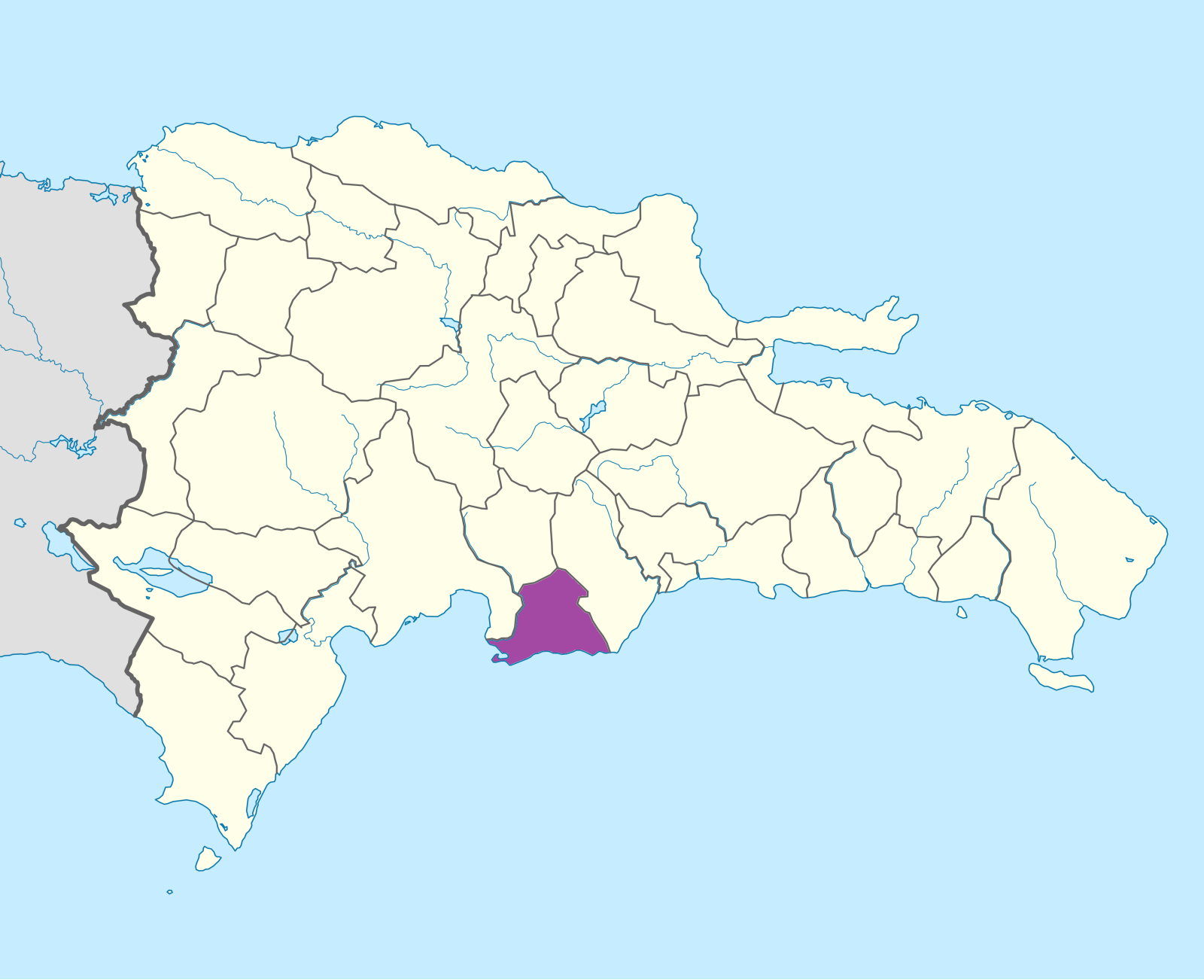 Peravia Mapa de la provincia de Peravia - Galería de mapas