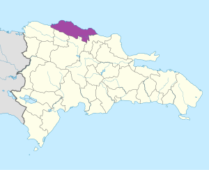 Mapa de ubicación de la provincia de Puerto Plata en República Dominicana. Mapa de ubicación de la provincia de Puerto Plata en República Dominicana.