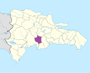 Mapa de ubicación de la provincia de San José de Ocoa en República Dominicana. Mapa de ubicación de la provincia de San José de Ocoa en República Dominicana.