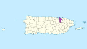 Mapa de ubicación de la ciudad de San Juan en Puerto Rico. Mapa de ubicación de la ciudad de San Juan en Puerto Rico.