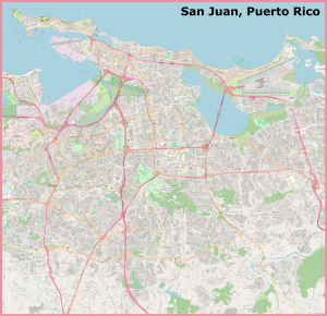 Plano de San Juan (Puerto Rico)