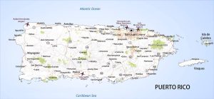 Principales ciudades de Puerto Rico.
