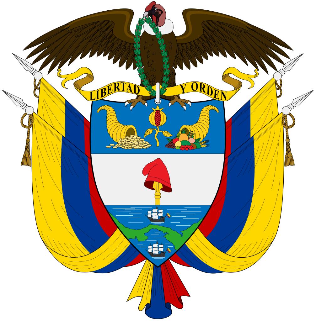 Escudo de Colombia.