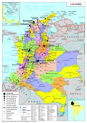 Mapa de Colombia