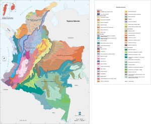 Regiones naturales de Colombia.
