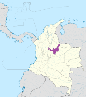 ¿Dónde se encuentra el departamento de Boyacá?