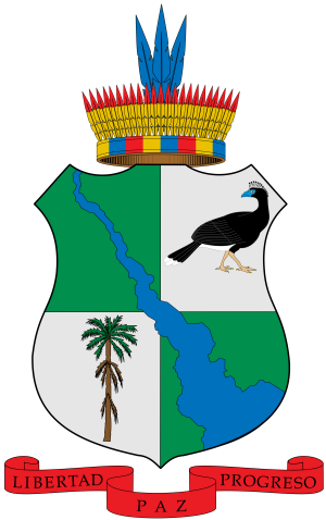 Escudo del departamento de Caquetá (Colombia)