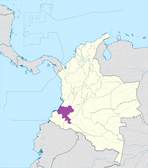 ¿Dónde se encuentra el departamento del Cauca?