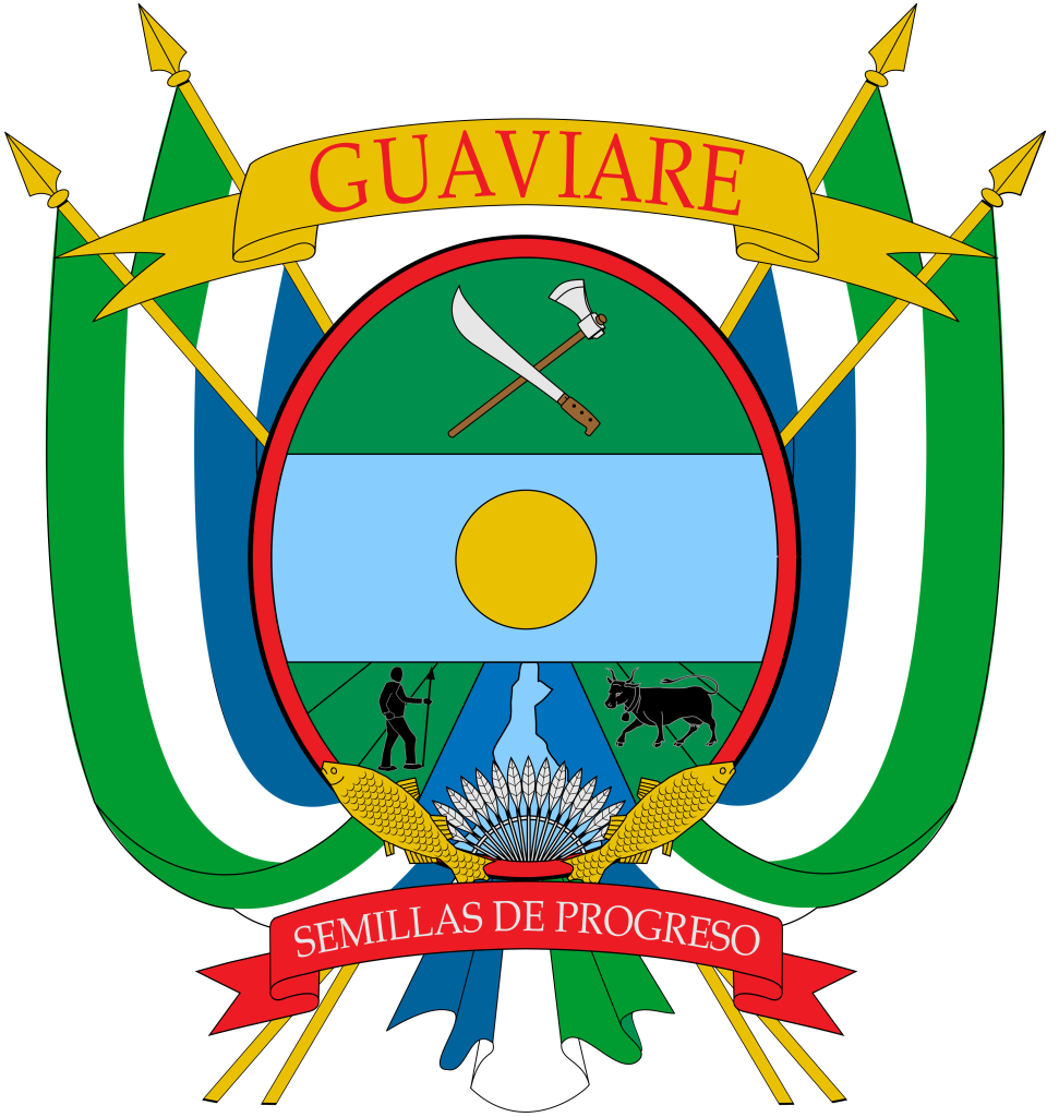 Escudo del departamento del Guaviare.