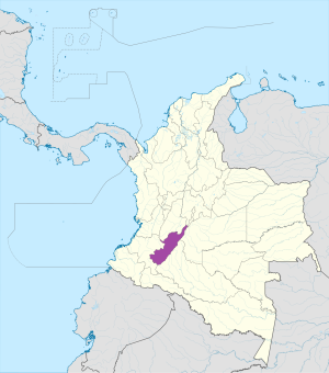 ¿Dónde se encuentra el departamento del Huila?