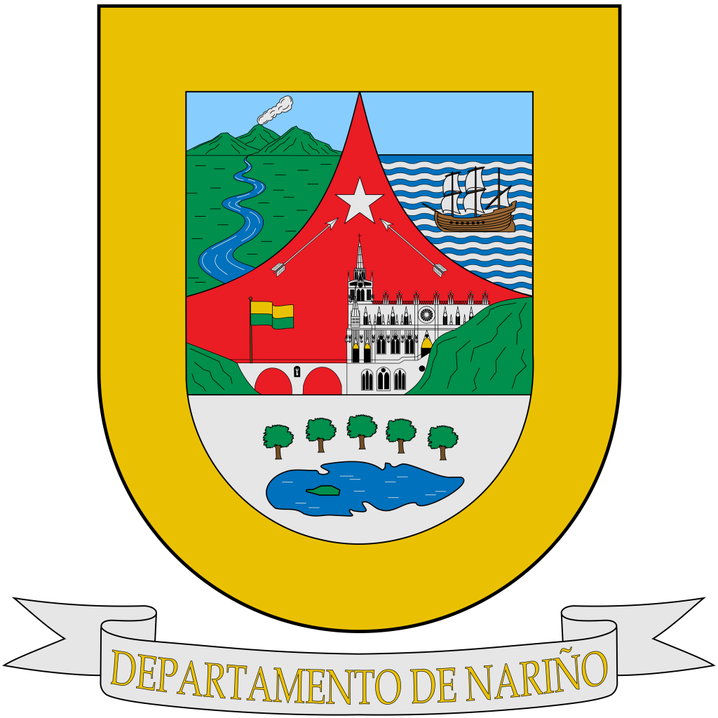 Escudo del departamento de Nariño.