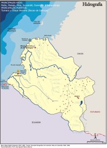 Hidrografía del departamento de Nariño.