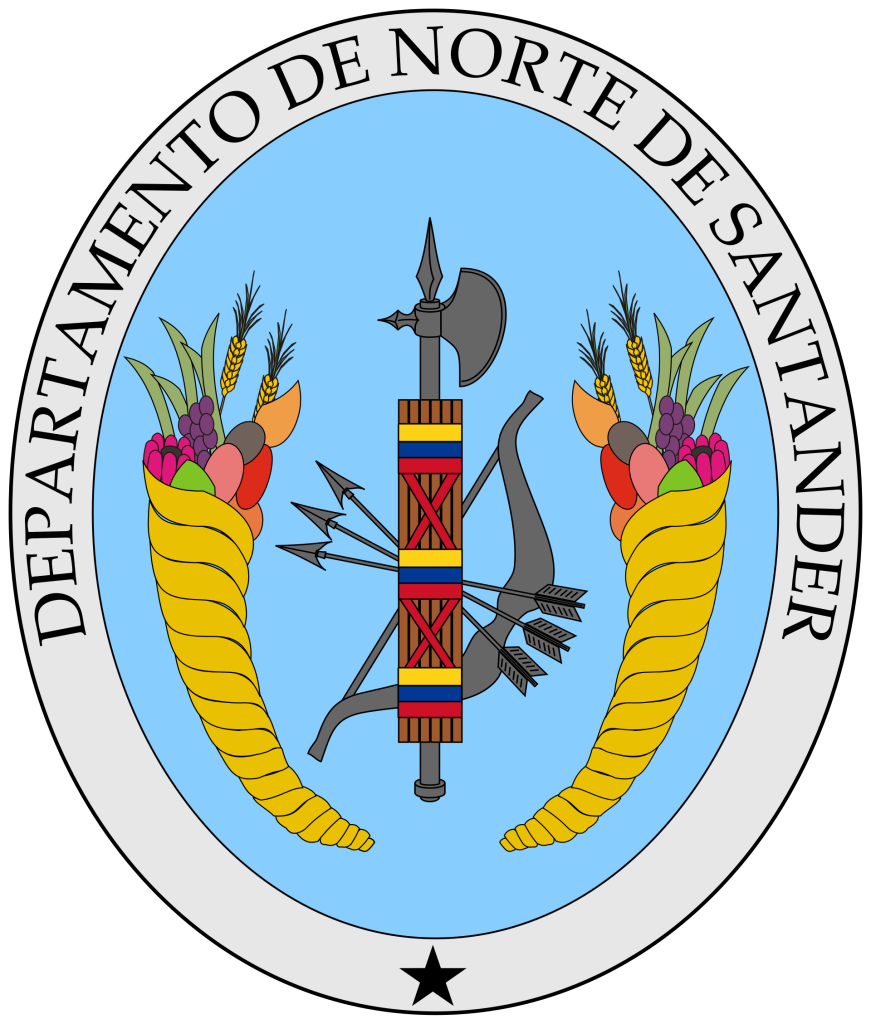 Escudo del departamento de Norte de Santander.