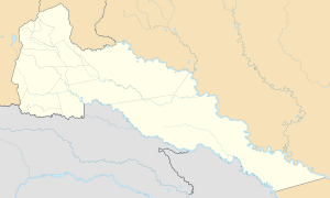 Mapa mudo del departamento del Putumayo