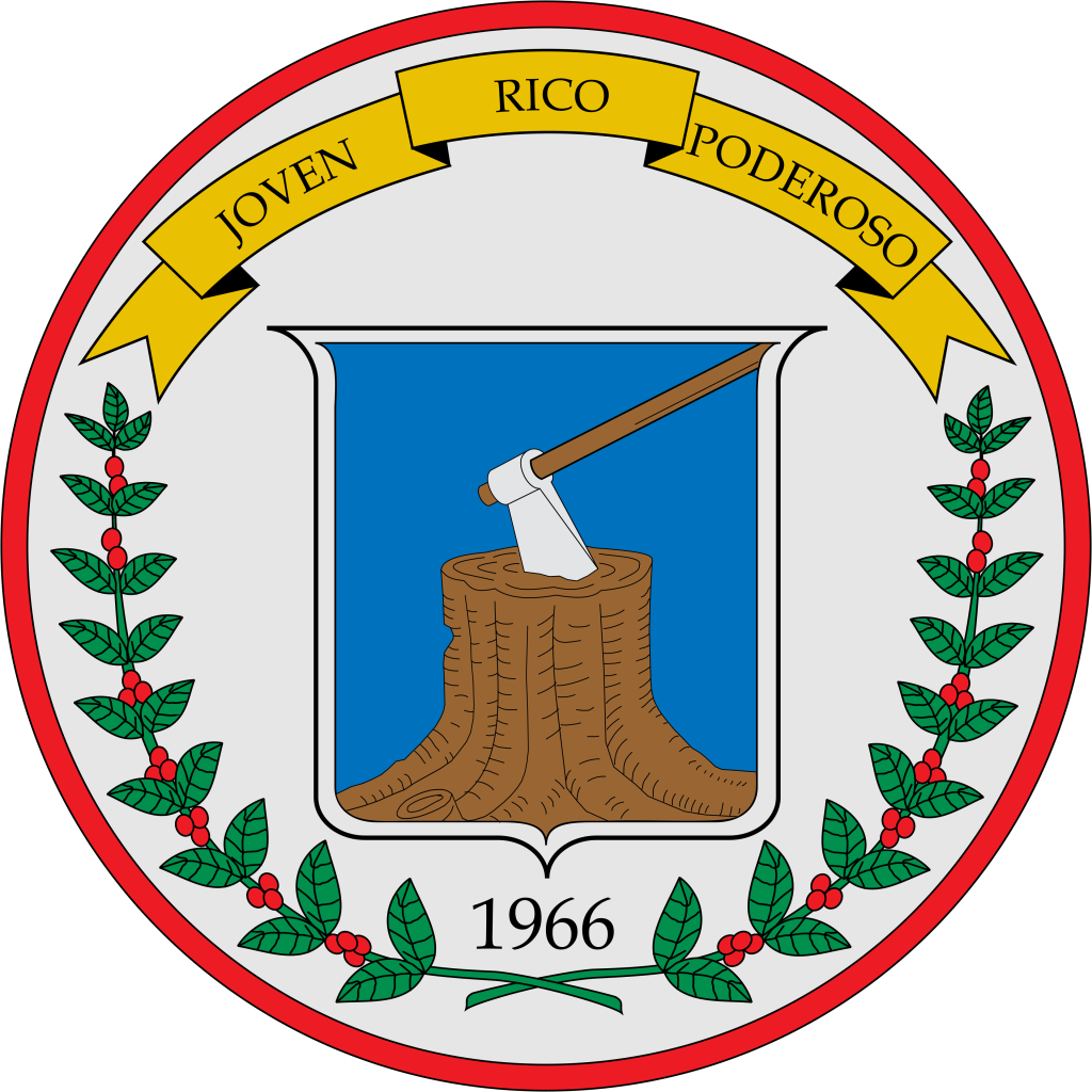 Escudo del departamento del Quindío.