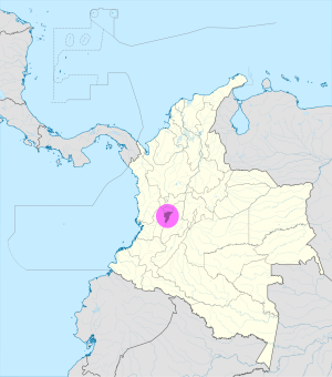 ¿Dónde se encuentra el departamento del Quindío?