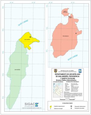 Organización territorial de San Andrés y Providencia