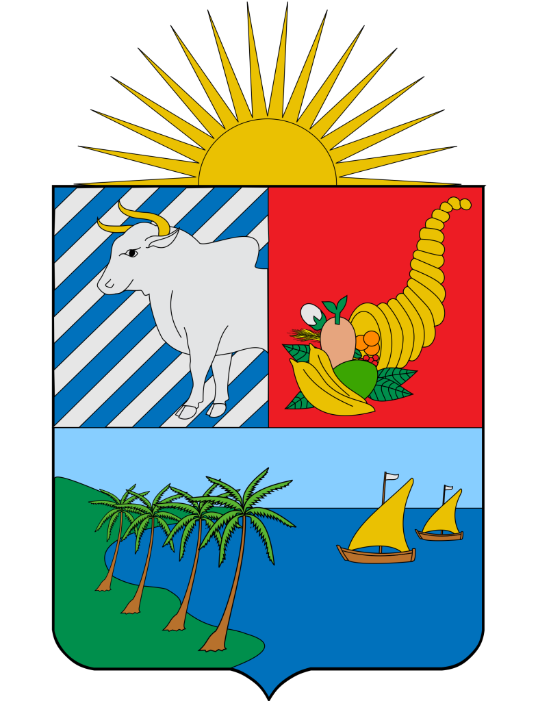 Escudo del departamento de Sucre (Colombia).