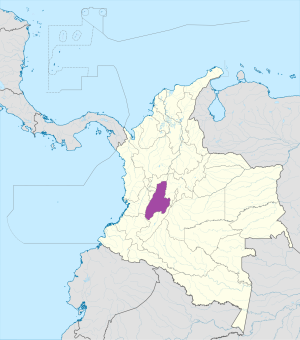 ¿Dónde se encuentra el departamento del Tolima?