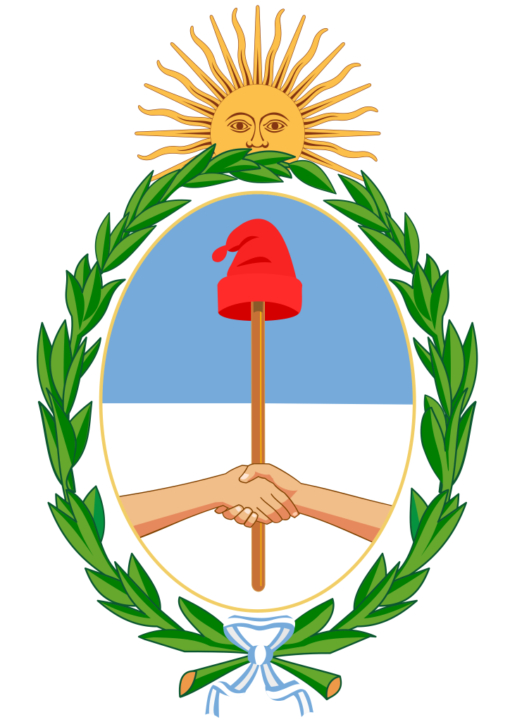 Escudo de la Argentina.