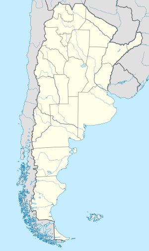 Mapa mudo de Argentina