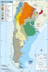 Ecorregiones de Argentina.