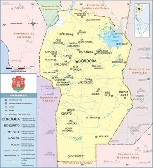 ¿Cuáles son las principales ciudades de Córdoba?