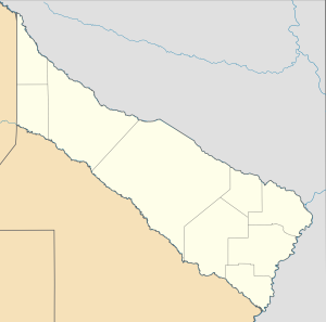 Mapa mudo de la provincia de Formosa