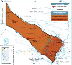 Climas de la provincia de Formosa.