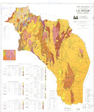 Mapa geológico de la provincia de La Rioja (Argentina)