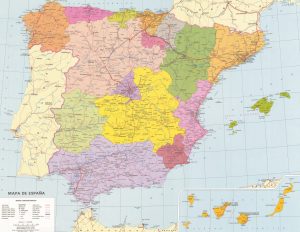 ¿Cuáles son las comunidades autónomas de España?
